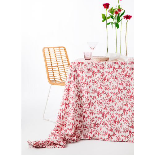 Nappe Oiseau Rouge 300x280cm