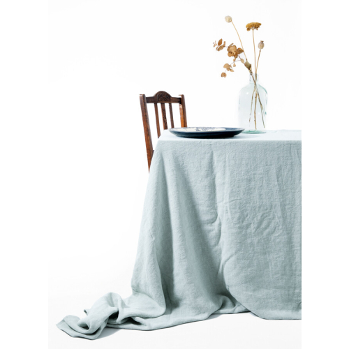 représentation Nappe en lin (Azur, 300x300 cm)
