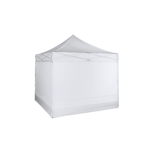 Bâche de côté de tente blanche L=4,50m