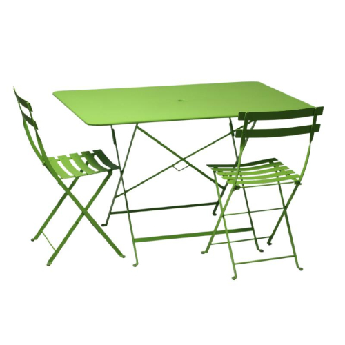Table Bistrot Vert Pomme rect. 117x77cm