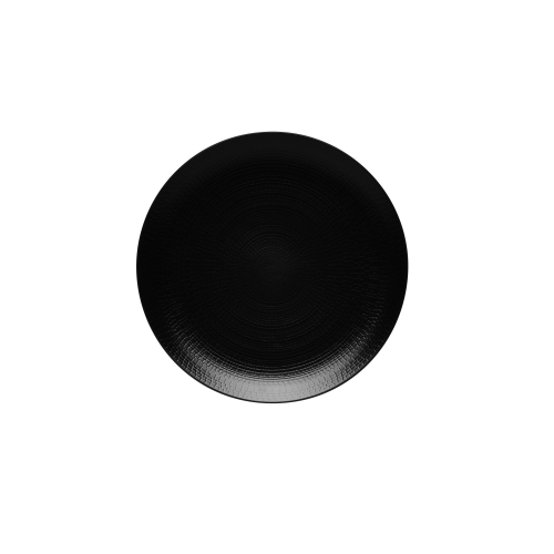 Assiette plate Modulo Noire ø=28cm