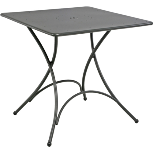 Table Bistrot romantique carrée 76x76cm